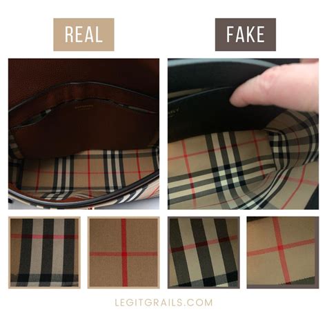 fake burberry bag vs real|100 authentic burberry bag.